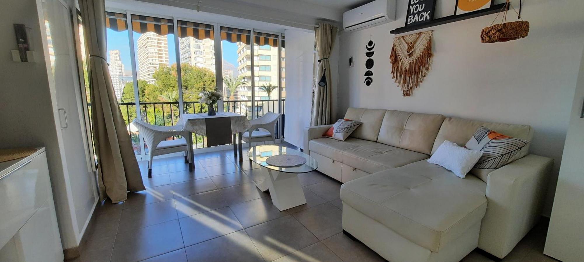Happy Loix Wifi Aa Garage Pool Apartment Бенидорм Екстериор снимка
