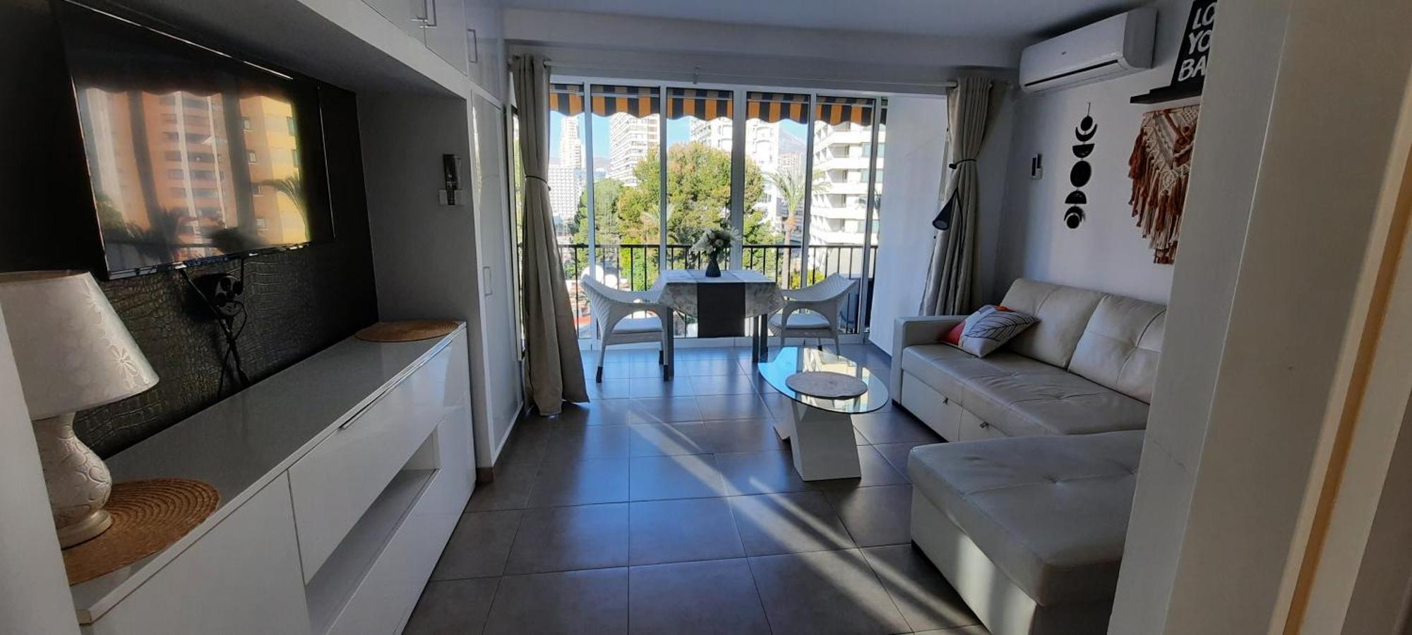 Happy Loix Wifi Aa Garage Pool Apartment Бенидорм Екстериор снимка